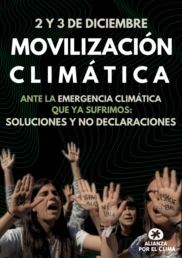 Ante la emergencia climática que YA sufrimos: Soluciones y no&nbsp;declaraciones