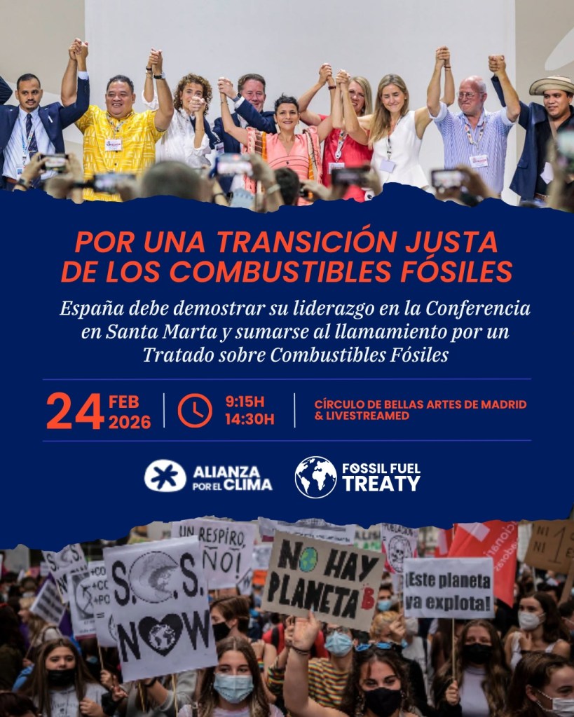 Evento: Por una transición justa de los combustibles&nbsp;fósiles